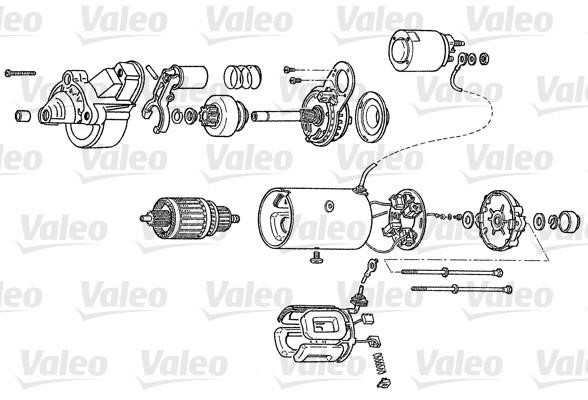 Valeo D7R33 Starter D7R33
