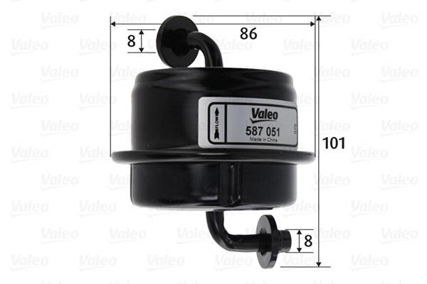 Valeo 587051 Fuel filter 587051