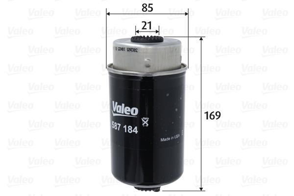 Valeo 587184 Fuel filter 587184
