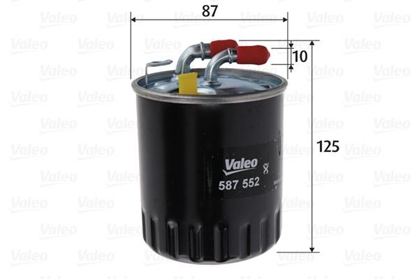 Valeo 587552 Fuel filter 587552