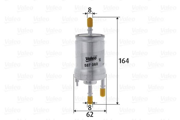Valeo 587060 Fuel filter 587060