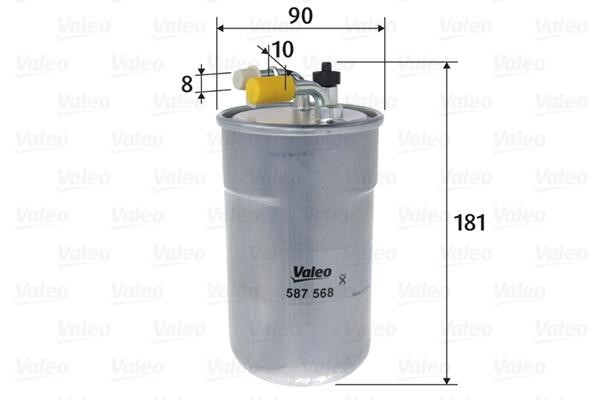 Valeo 587568 Fuel filter 587568