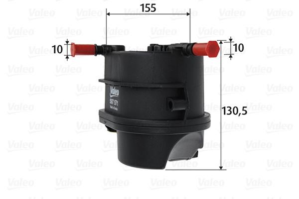 Valeo 587571 Fuel filter 587571