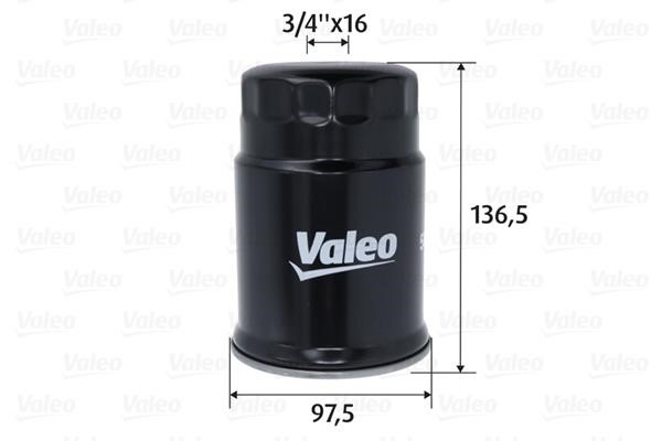 Valeo 587758 Fuel filter 587758