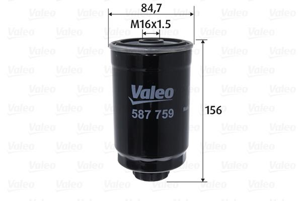 Valeo 587759 Fuel filter 587759