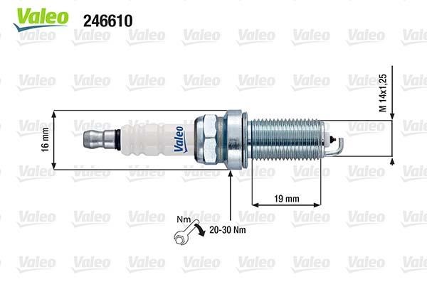Valeo 246610 Spark plug 246610