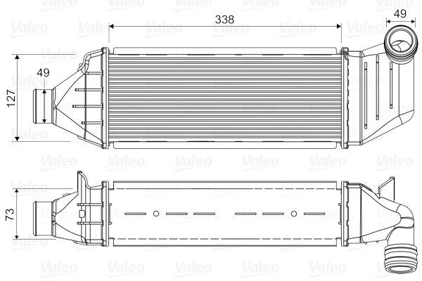 Valeo 818327 Intercooler, charger 818327