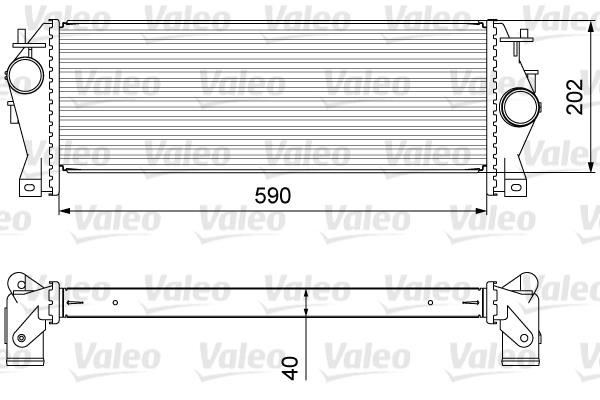 Turbocharger intercooler Land Rover: 818340 Valeo Intercooler, charger