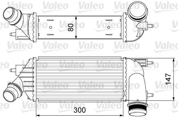 Valeo 818583 Intercooler, charger 818583