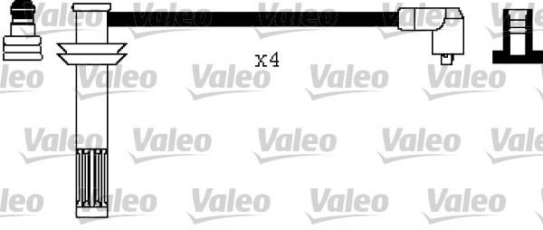 Valeo 346543 Ignition cable kit 346543