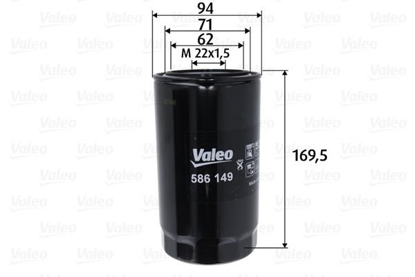 Valeo 586149 Oil Filter 586149