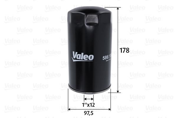 Valeo 586150 Oil Filter 586150