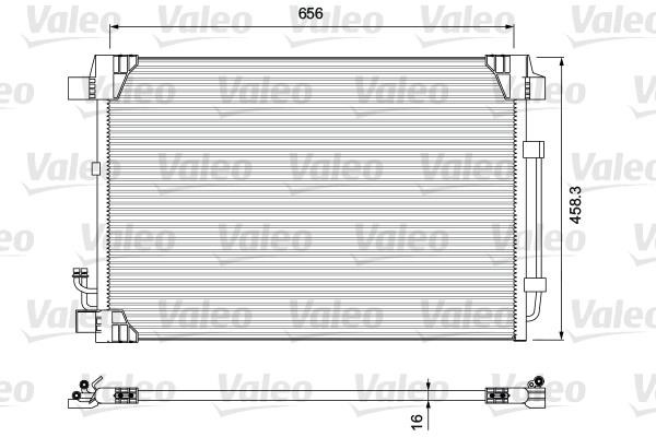 Valeo 810910 Cooler Module 810910