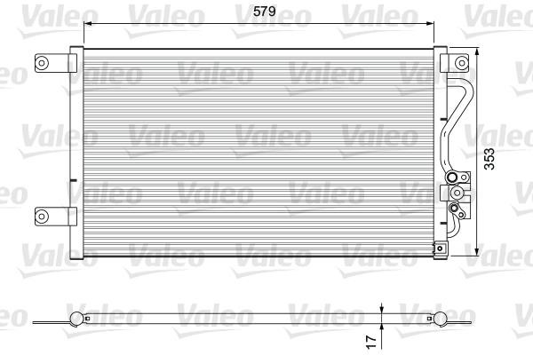 Valeo 810929 Cooler Module 810929