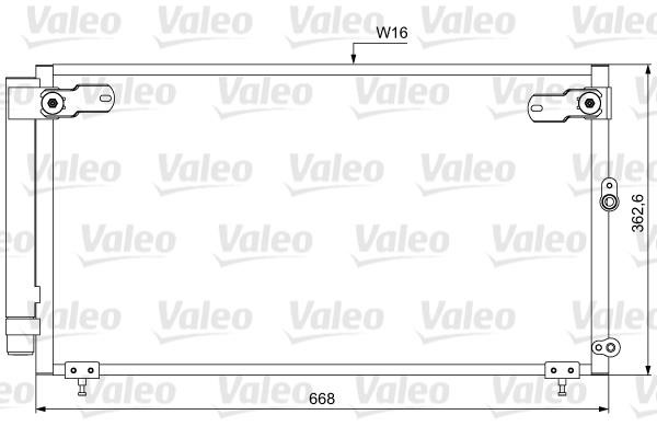 Valeo 814047 Cooler Module 814047