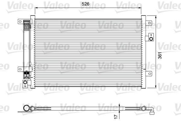 Valeo 814405 Cooler Module 814405