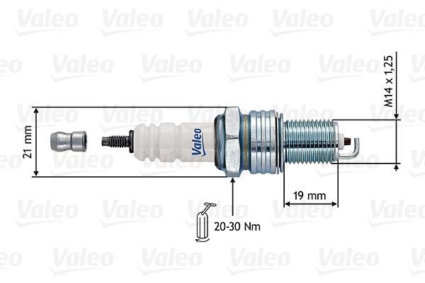 Valeo 246914 Spark plug 246914