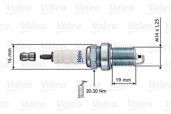 Valeo 246880 Spark plug 246880