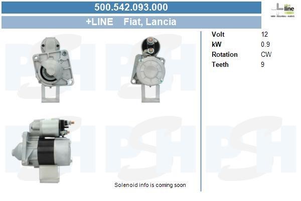 BV PSH 500.542.093.000 Starter 500542093000