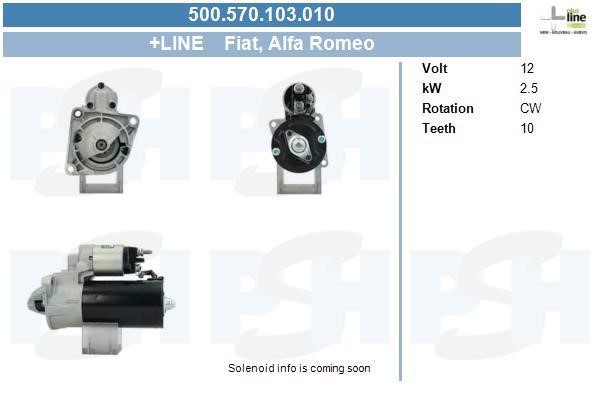 Engine starter Jeep: 500570103010 BV PSH Starter