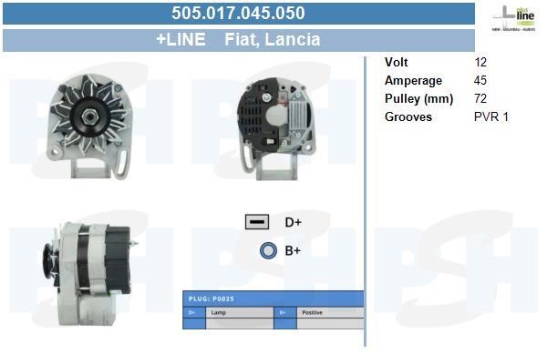505017045050 BV PSH Alternator