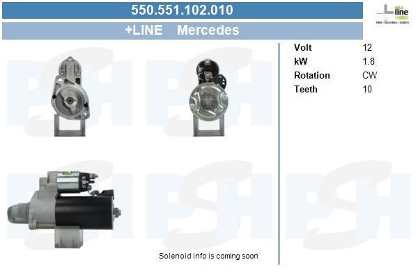 BV PSH 550.551.102.010 Starter 550551102010 550551102010 BV PSH Starter