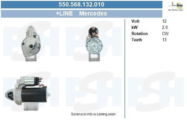 BV PSH 550.568.132.010 Starter 550568132010 550568132010 BV PSH Starter