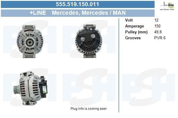 555519150011 BV PSH Alternator