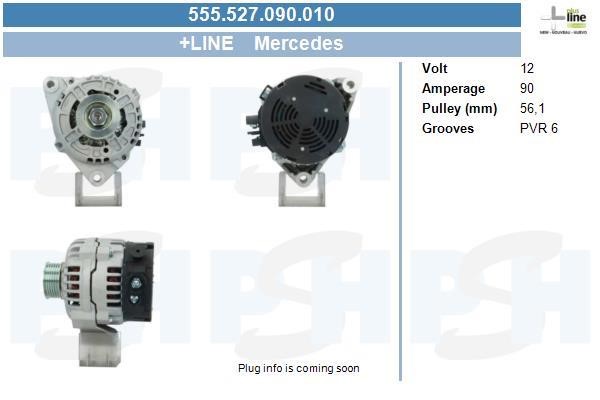 555527090010 BV PSH Alternator