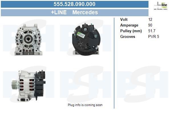 555528090000 BV PSH Alternator