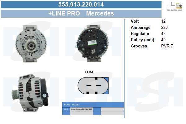 BV PSH 555.913.220.014 Alternator 555913220014 555913220014 BV PSH Alternator