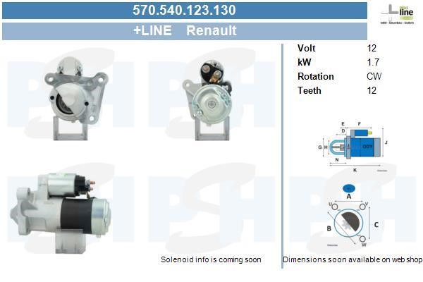 570540123130 BV PSH Starter