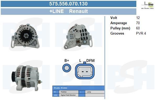 575556070130 BV PSH Alternator