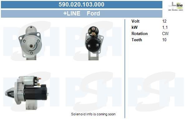 BV PSH 590.020.103.000 Starter 590020103000