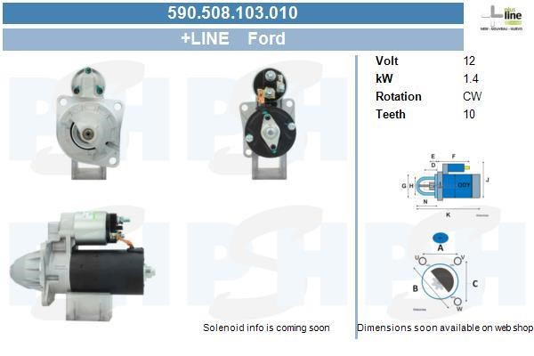 590508103010 BV PSH Starter