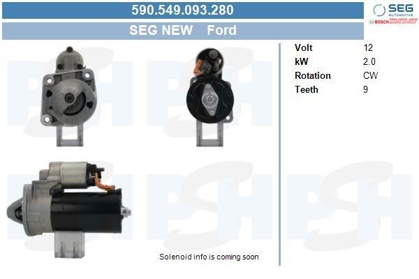 BV PSH 590.549.093.280 Starter 590549093280