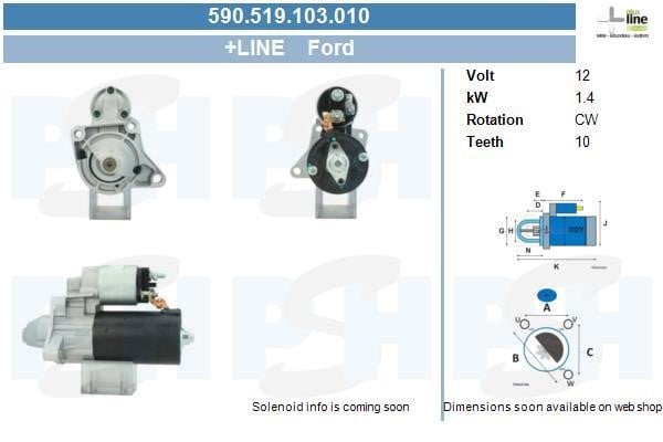 590519103010 BV PSH Starter