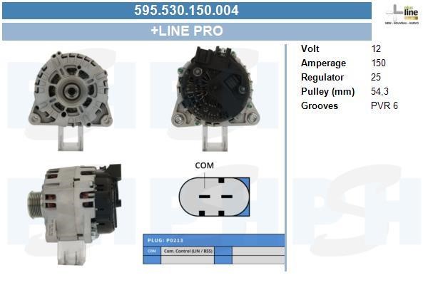 BV PSH 595.530.150.004 Alternator 595530150004 595530150004 BV PSH Alternator