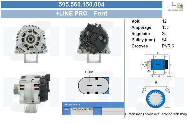 Alternator Volvo V60: 595560150004 BV PSH Alternator