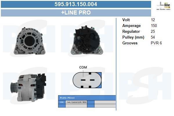 595913150004 BV PSH Alternator