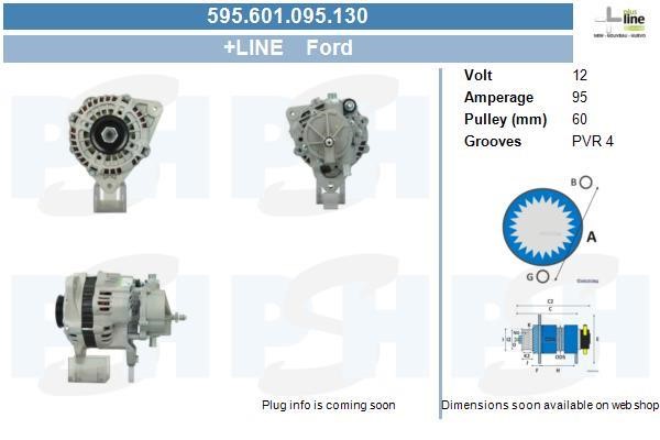 BV PSH 595.601.095.130 Alternator 595601095130