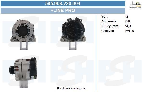 Alternator Ford: 595908220004 BV PSH Alternator