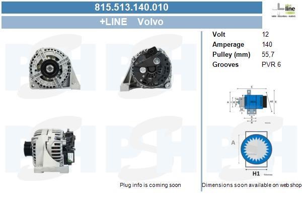 815513140010 BV PSH Alternator