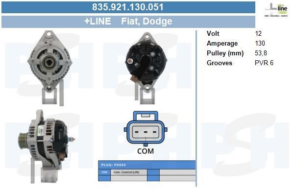 835921130051 BV PSH Alternator
