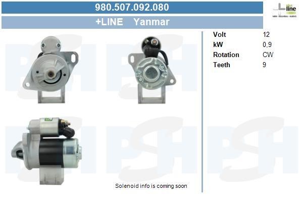 980507092080 BV PSH Starter