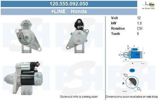 120555092050 BV PSH Starter