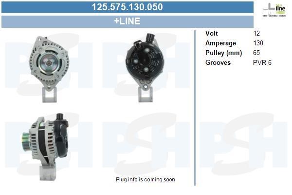 125575130050 BV PSH Alternator