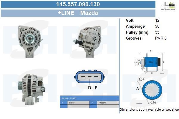 145557090130 BV PSH Alternator