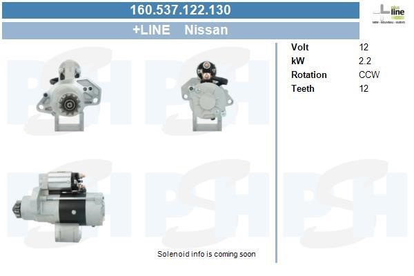 BV PSH 160.537.122.130 Starter 160537122130 160537122130 BV PSH Starter