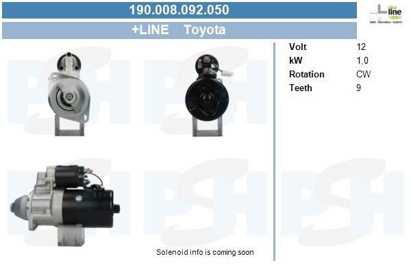 190008092050 BV PSH Starter